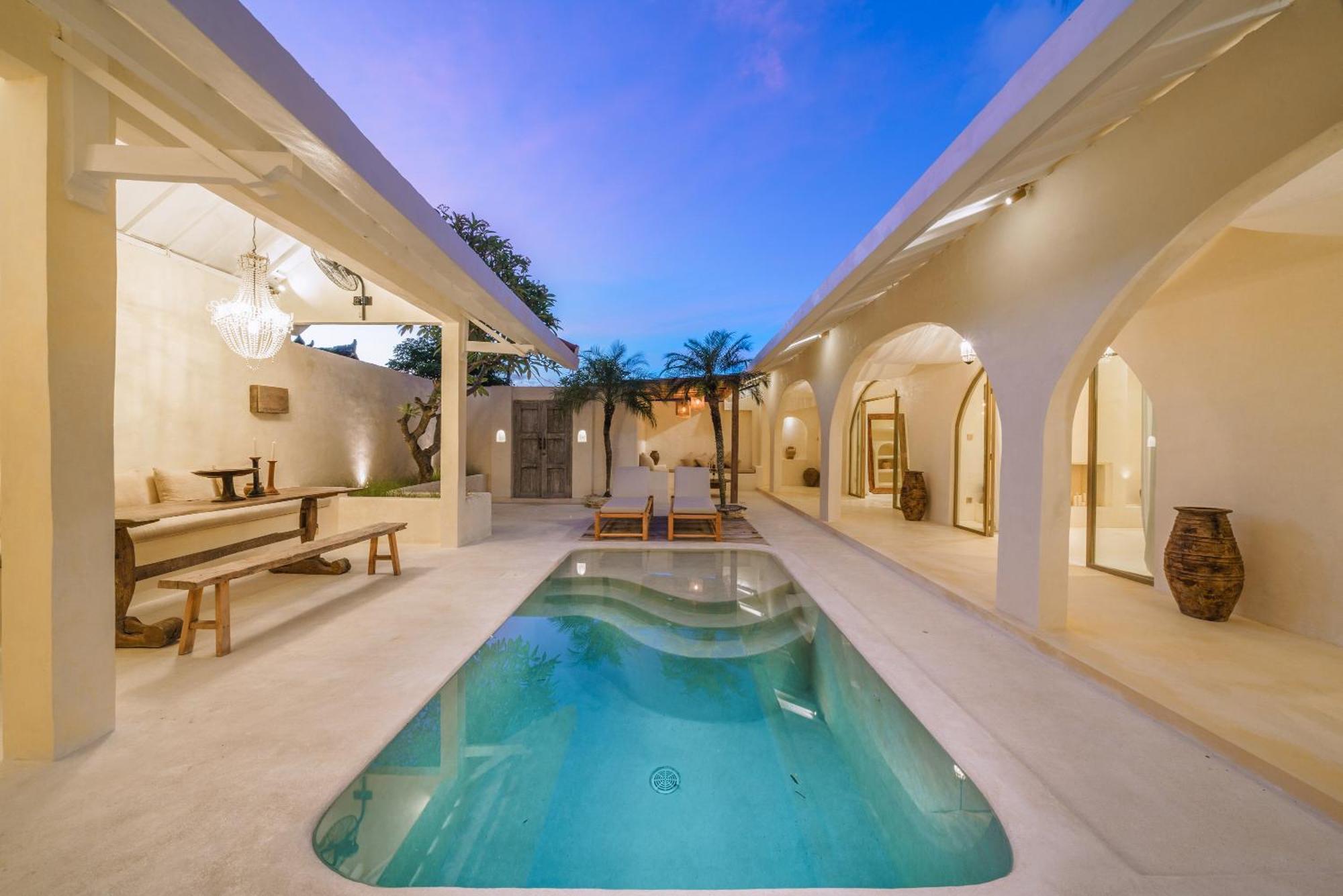 Villa Stella: 2Br Vibrant Mediterranean Oasis チャングー エクステリア 写真