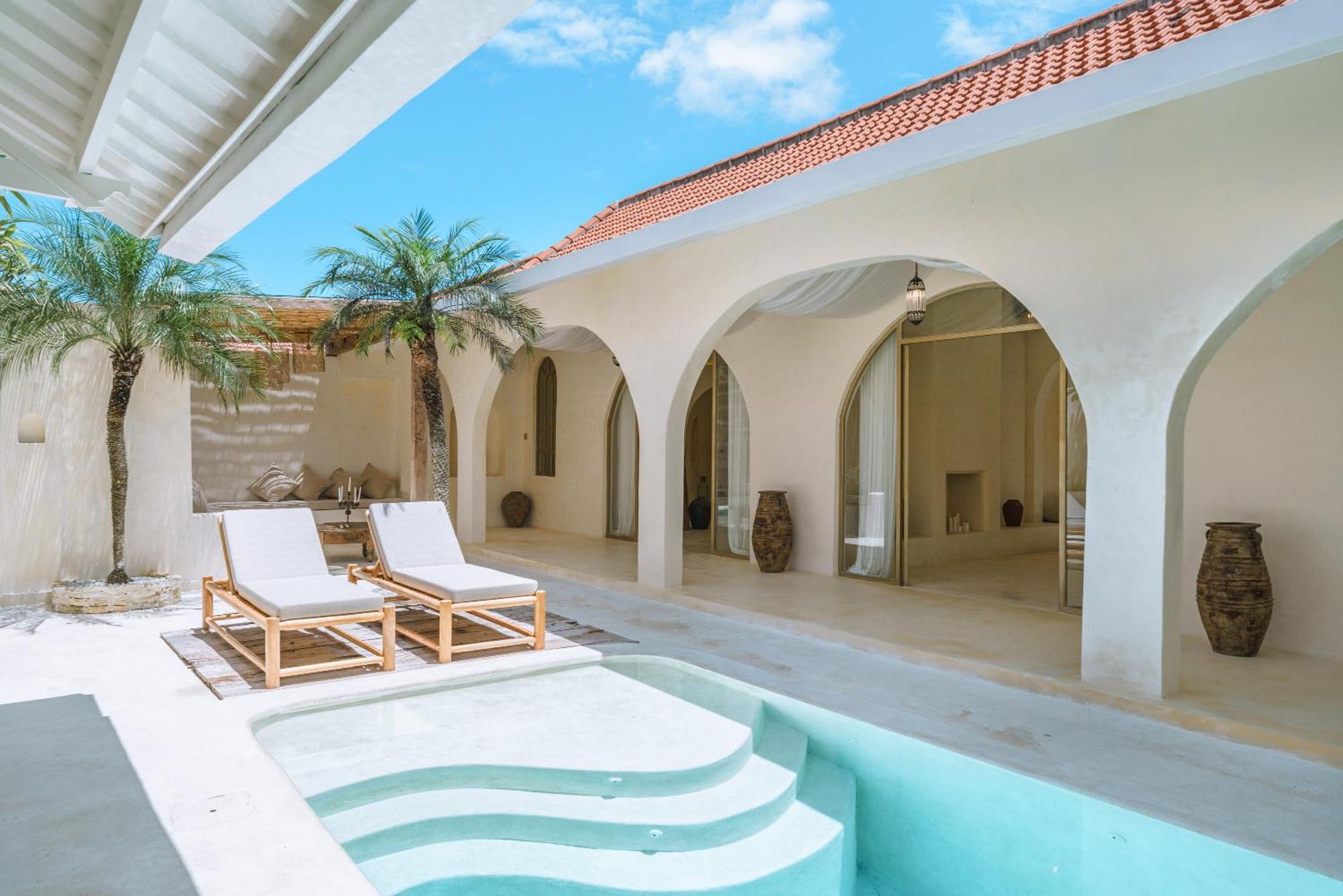 Villa Stella: 2Br Vibrant Mediterranean Oasis チャングー エクステリア 写真