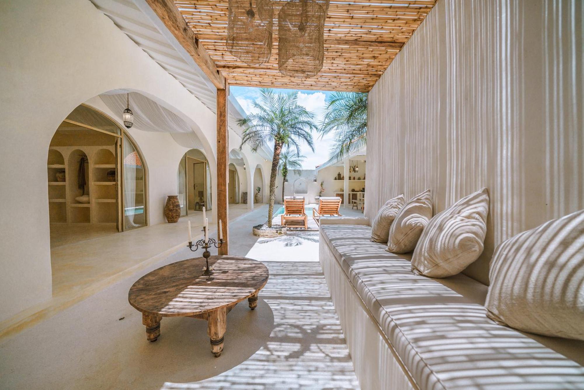Villa Stella: 2Br Vibrant Mediterranean Oasis チャングー エクステリア 写真