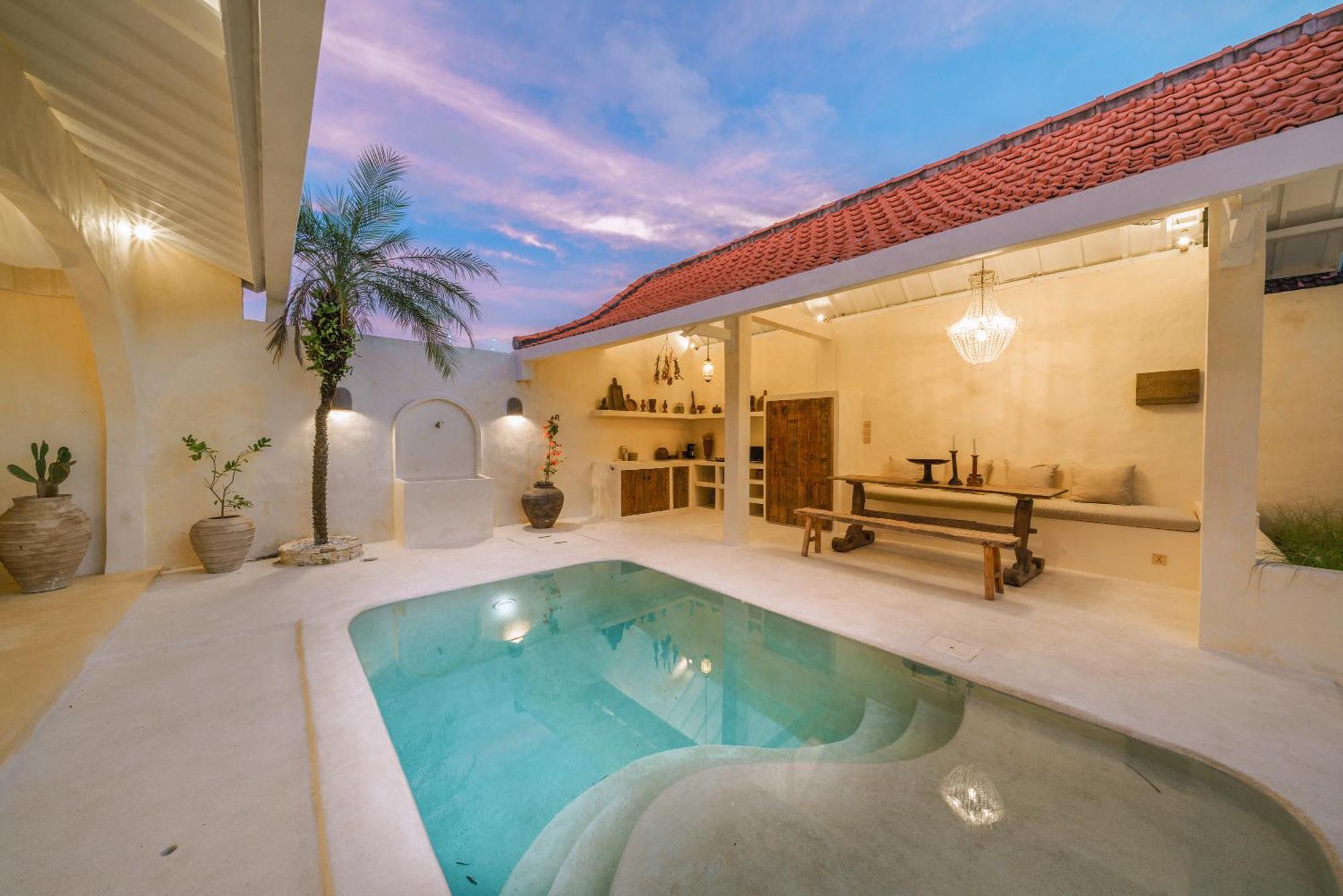 Villa Stella: 2Br Vibrant Mediterranean Oasis チャングー エクステリア 写真
