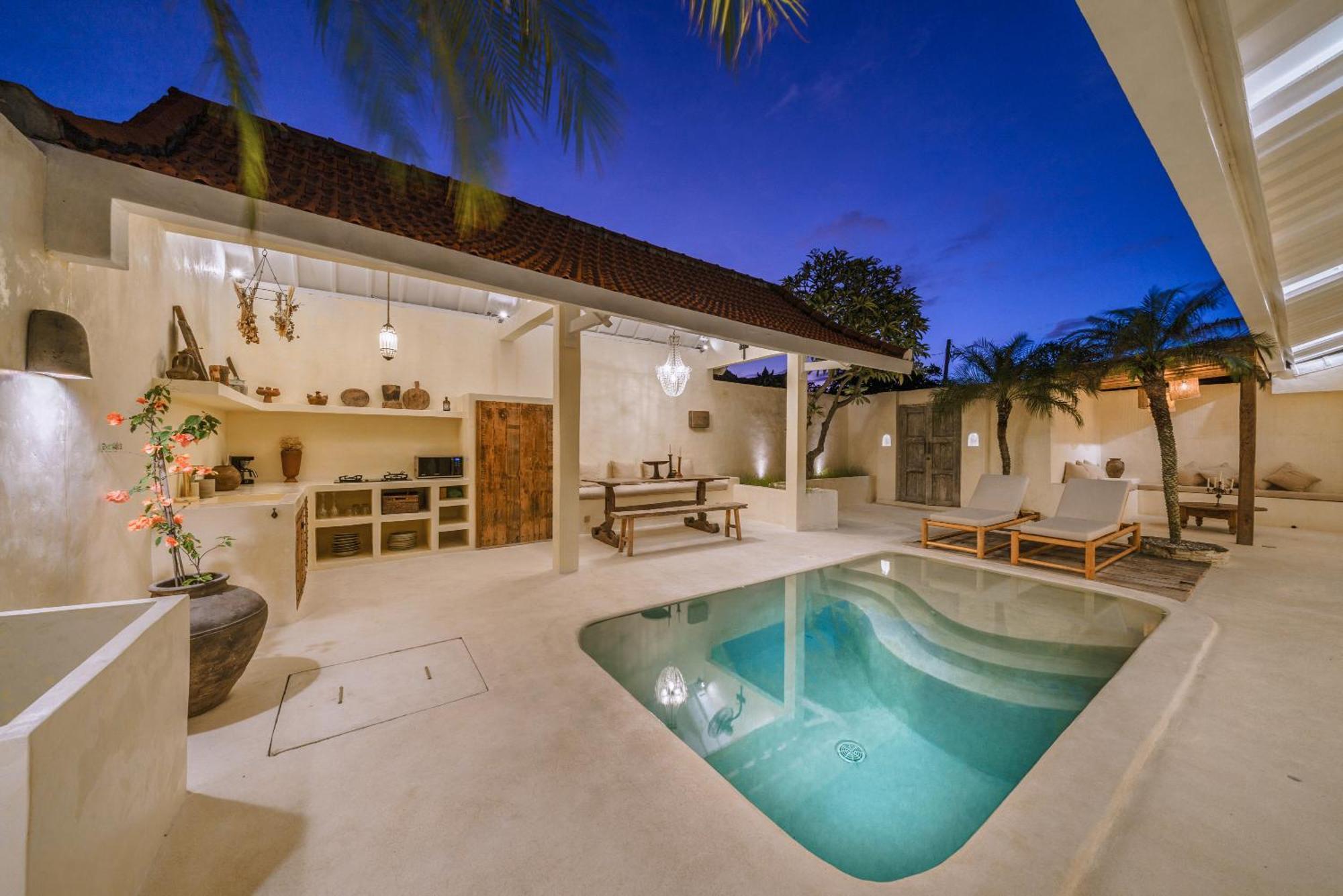 Villa Stella: 2Br Vibrant Mediterranean Oasis チャングー エクステリア 写真