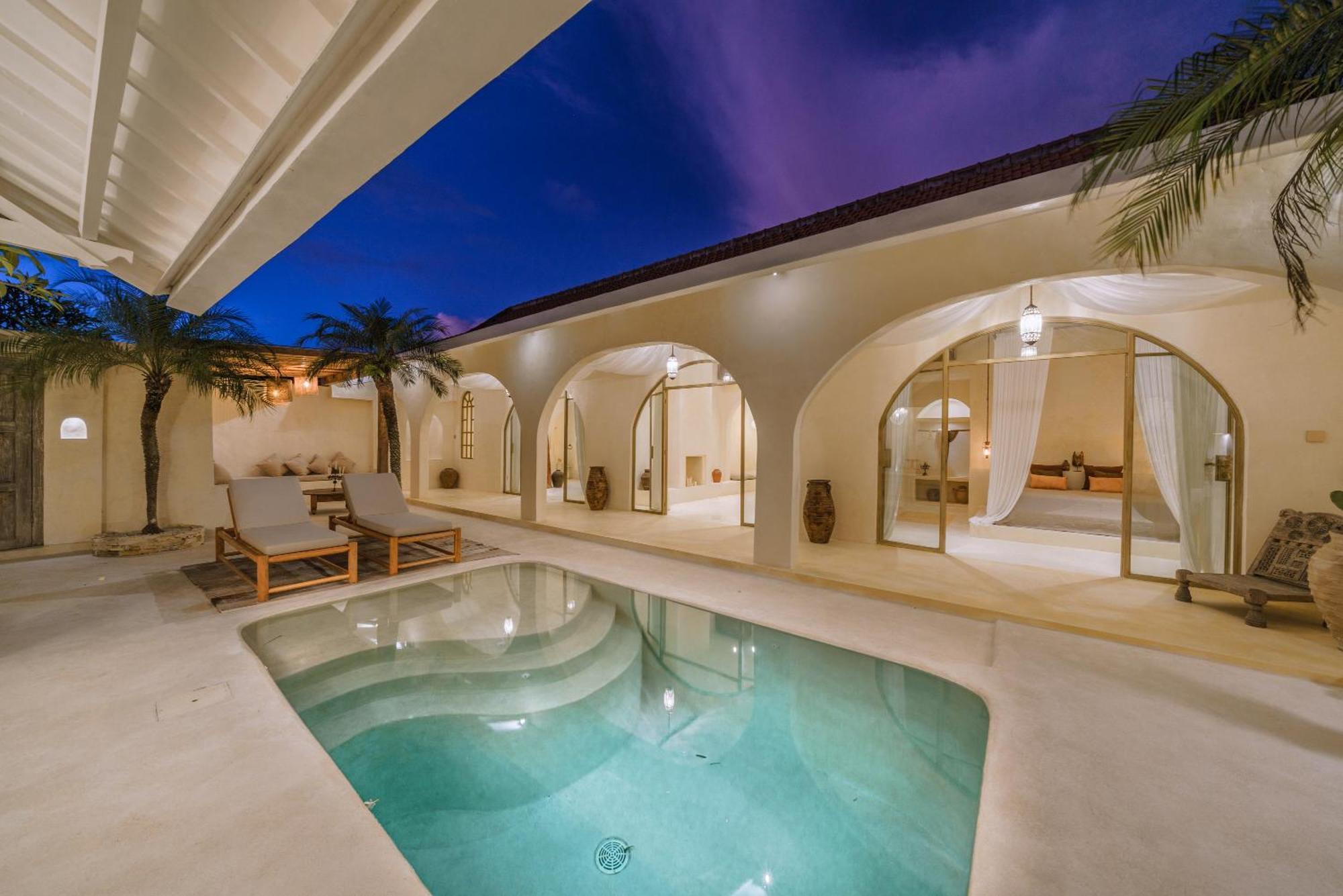 Villa Stella: 2Br Vibrant Mediterranean Oasis チャングー エクステリア 写真