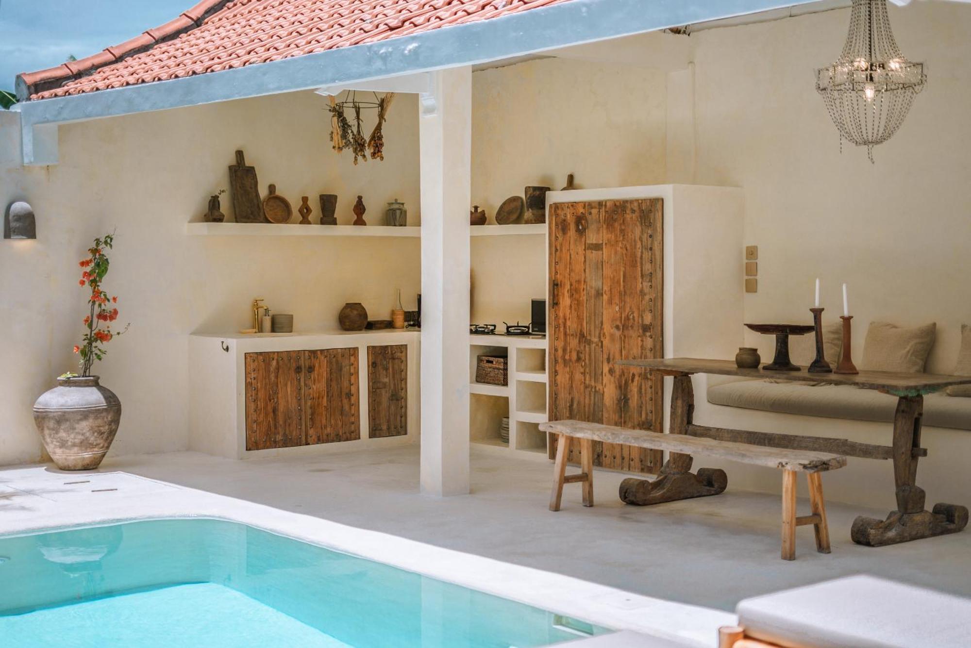 Villa Stella: 2Br Vibrant Mediterranean Oasis チャングー エクステリア 写真